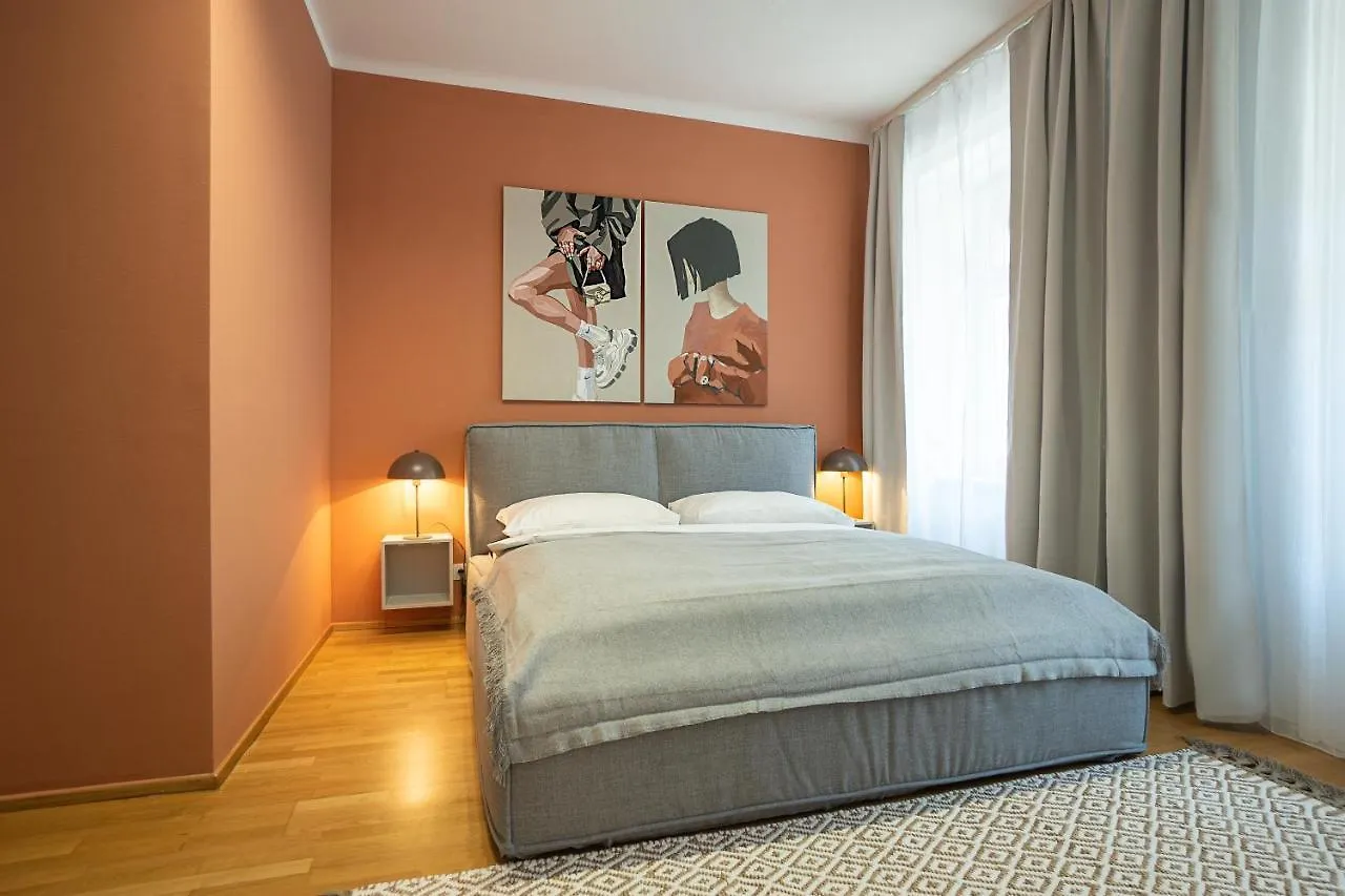 Bright 3-Room Apartment With A King-Size Bed Vienna Austria